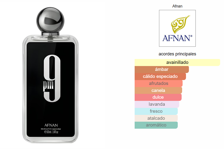 PERFUME AFNAN 9PM 100ML 1.1