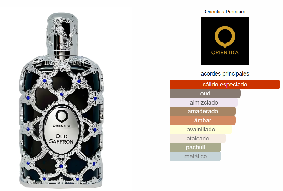 PERFUME ORIENTICA OUD SAFFRON CAJA 100ML 1.1